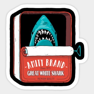 Tinned Shark Sticker